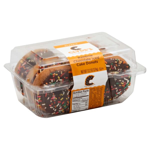 Clyde'S Chocolate Sprinkles Donuts