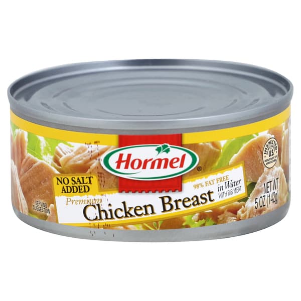 Hormel Chunk Chicken Breast No Salt Added