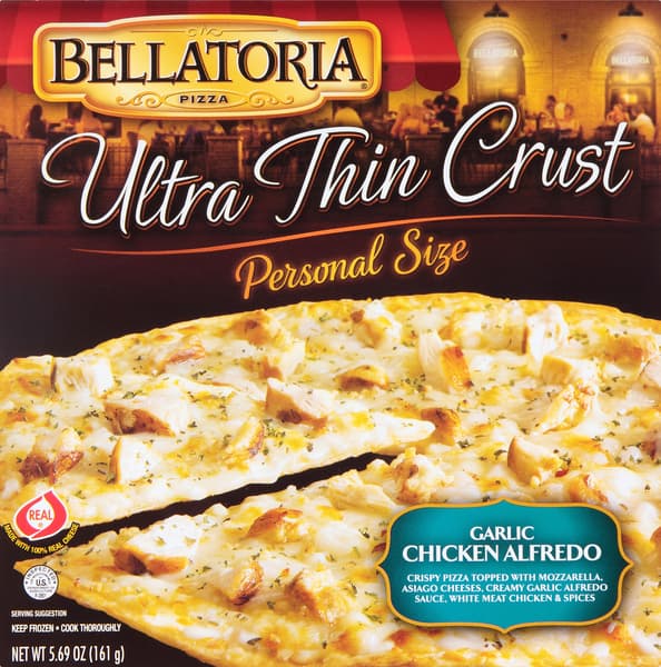 Bellatoria Garlic Chicken Alfredo Pizza