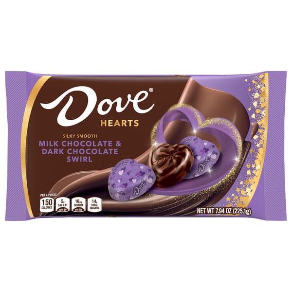 Dove Hearts Milk & Dark Chocolate Swirls