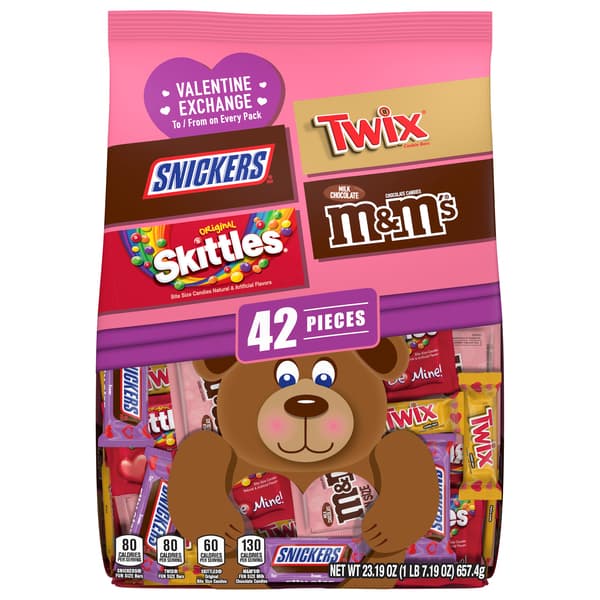 Mars Valentine Exchange Chocolate & Sugar Mix Pouch