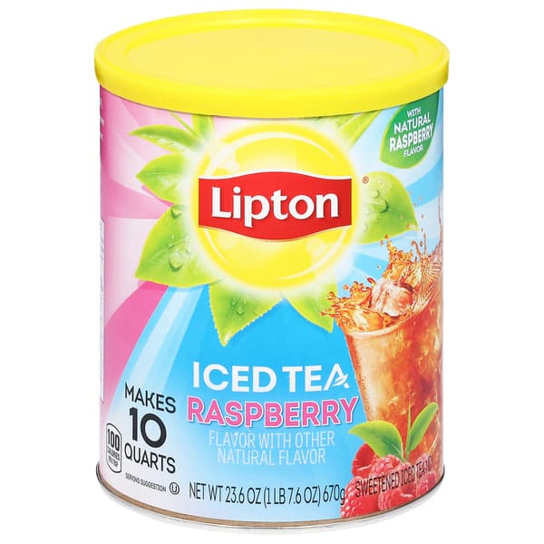 Lipton Instant Iced Tea Raspberry