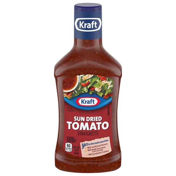Is it Gluten Free? Kraft Sun Dried Tomato Vinaigrette Salad Dressing