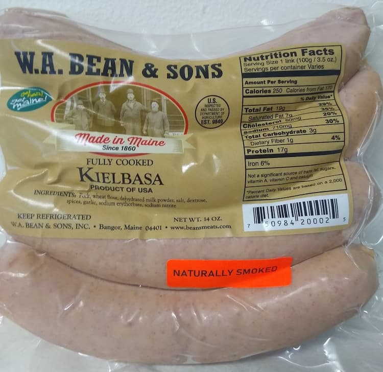 W.A. Bean & Sons Kielbasa