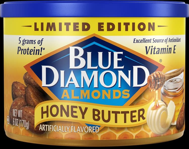 Blue Diamond Almonds Honey Butter
