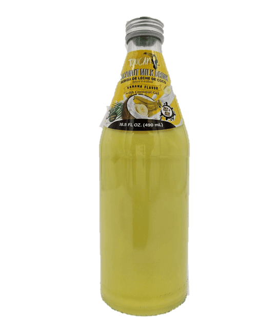 Toucan Coconut Milk Drink Banana Flavor With Coconut Gel