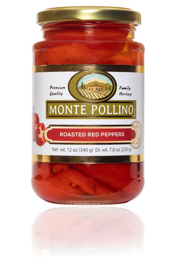Monte Pollino Roasted Red Peppers