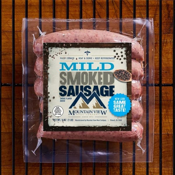 Mountain View Meat Company Mild Smoked Sausage