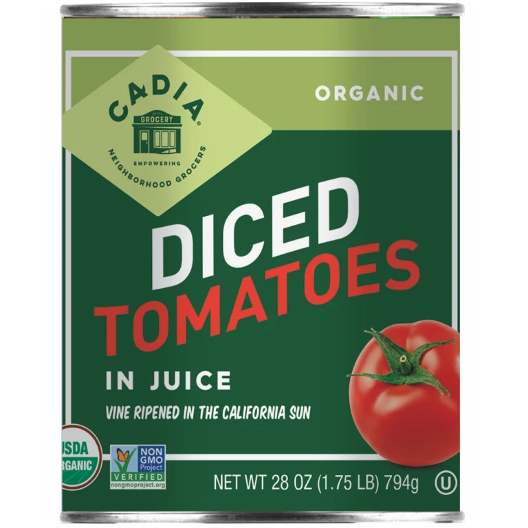 Cadia Organic Diced Tomatoes