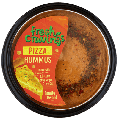 Fresh Cravings Pizza Hummus