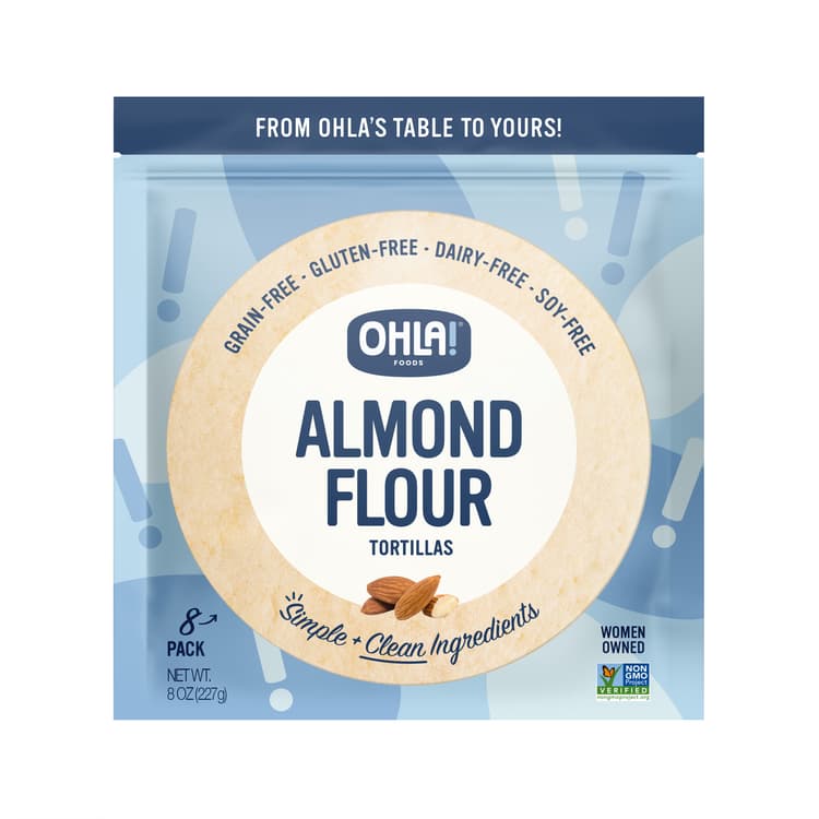 Ohla! Foods Almond Flour Tortillas
