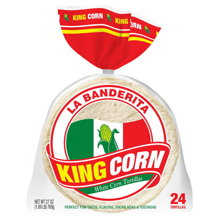 La Banderita King Corn Tortillas