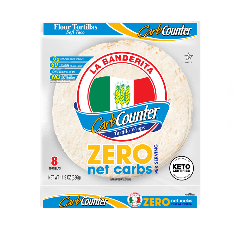 Carb Counter La Banderita Tortilla Wraps