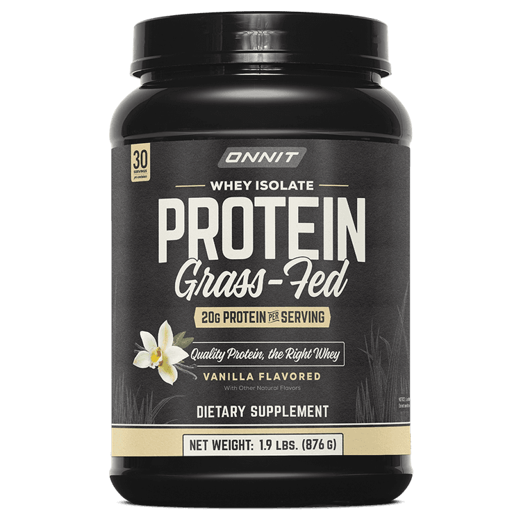 Onnit Grass-Fed Whey Isolate Protein Vanilla