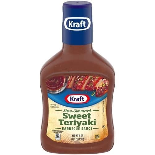 Kraft Barbecue Sauce, Sweet Teriyaki