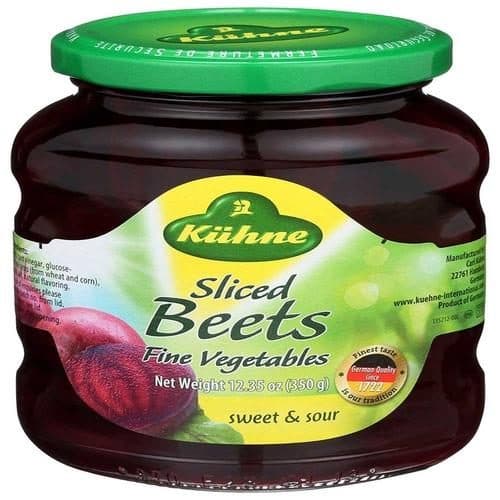 Kuhne Beets, Sliced, Sweet & Sour