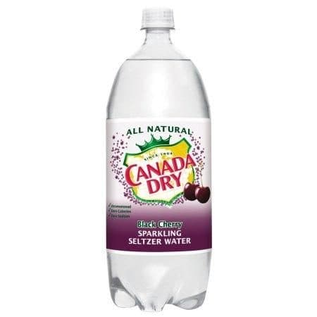 Canada Dry Black Cherry Sparkling Seltzer Water