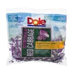 Dole Cabbage Red Shredded