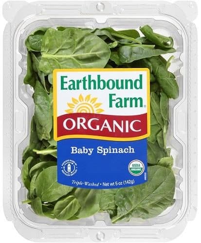 Earthbound Farm, Organic - Baby Spinach