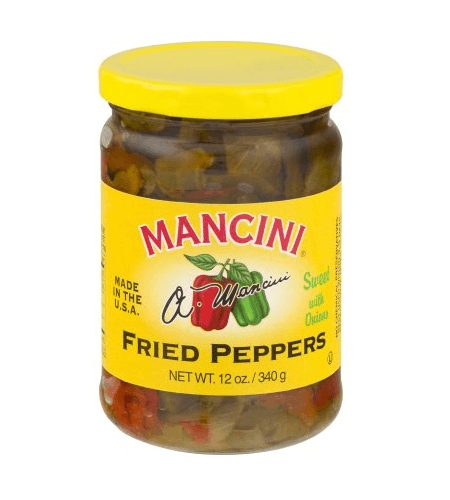 Mancini Peppers, With Onions, Sweet, Fried