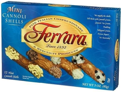Ferrara Cannoli Shells, Mini