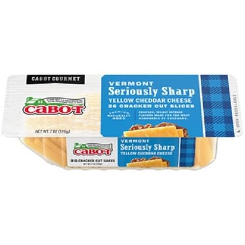 Cabot - Seriously Sharp Yellow Cracker Cut Chz