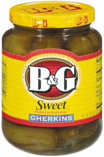 B&G Gherkins Sweet Pickles
