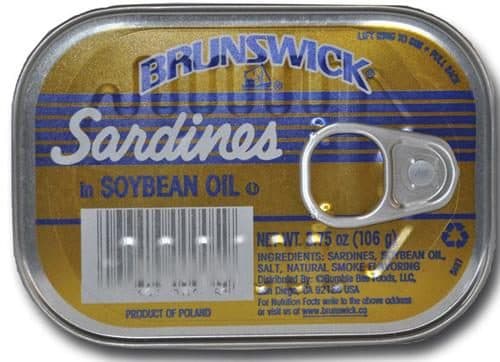Brunswick Sardines In Soybean Oil