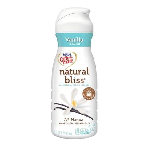 Coffee Mate Natural Bliss Vanilla All Natural Liquid Coffee Creamer
