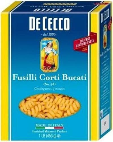 De Cecco - Pasta Fusilli Bucati Corti