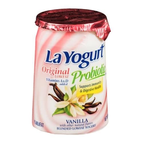 La Yogurt Lowfat Vanilla Probiotic