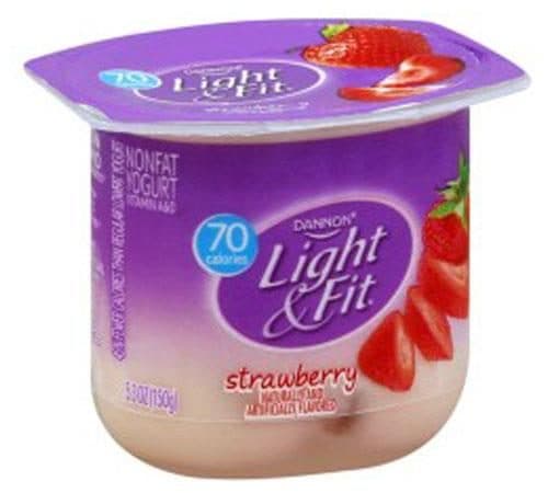 Light + Fit Original Sensational Strawberry Nonfat Yogurt