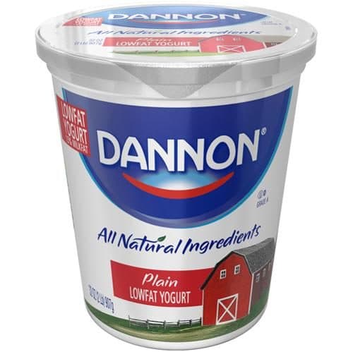 Dannon Yogurt, Low Fat, Plain