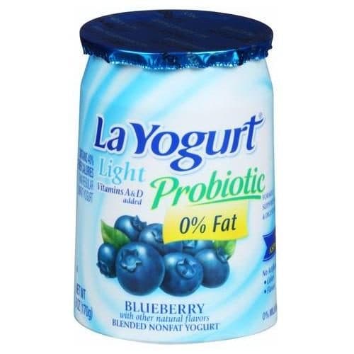 La Yogurt Light Probiotic Blueberry
