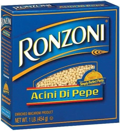 Ronzoni No. 44 Acini Di Pepe