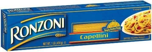 Ronzoni Capellini, No
