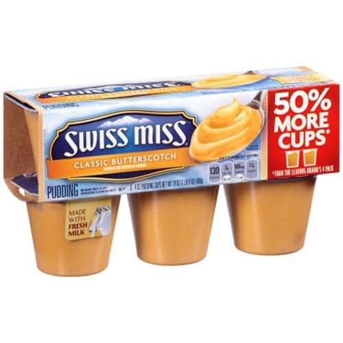 Swiss Miss Butterscotch Pudding