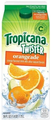 Tropicana - Twister Orangeade Drink