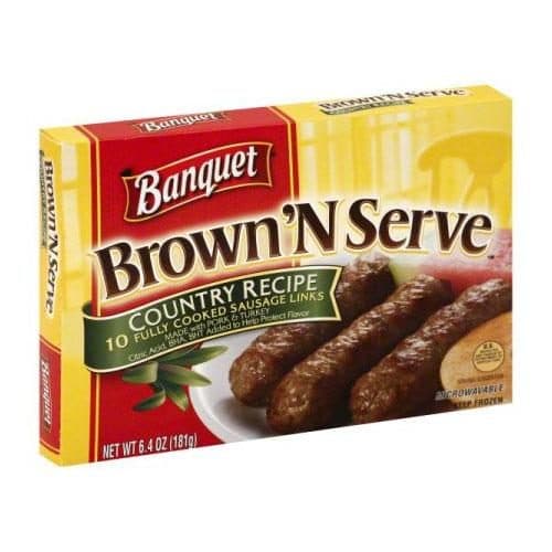 Banquet Brown And Serve Country Link