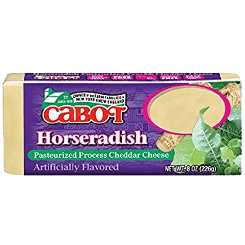Cabot Cheddar Cheese Horseradish White Chunk