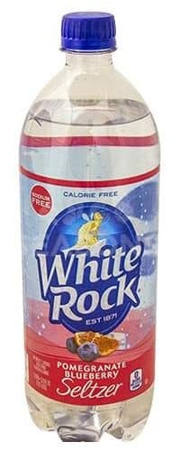 White Rock Seltzer, Sparkling, Pomegranate-Blueberry