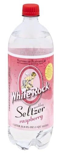 White Rock Water, Sparkling Seltzer, Raspberry