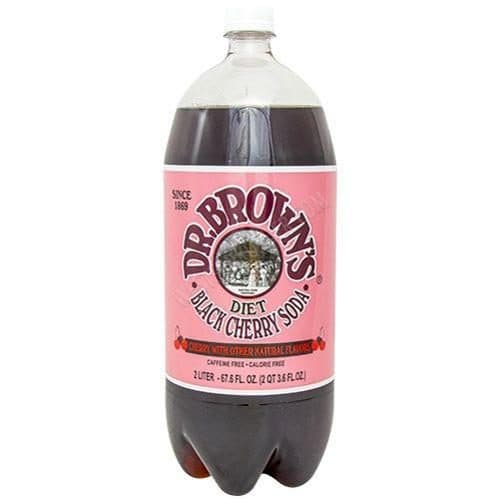 Dr. Brown'S Black Cherry Soda Caffeine Free