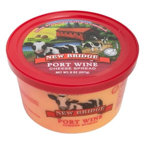 New Bridge  Port Wine Cheese Spread