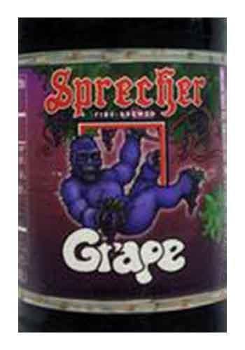 Sprecher Gorilla Grape Gourmet Soda