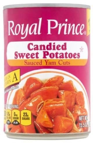 Royal Prince Sauced Yam Cuts Candied Sweet Potatoes