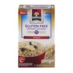 Quaker Gluten Free Instant Oatmeal Original - Low Fodmap Certified