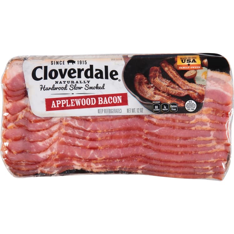 Cloverdale Gluten Free Premium Applewood Bacon