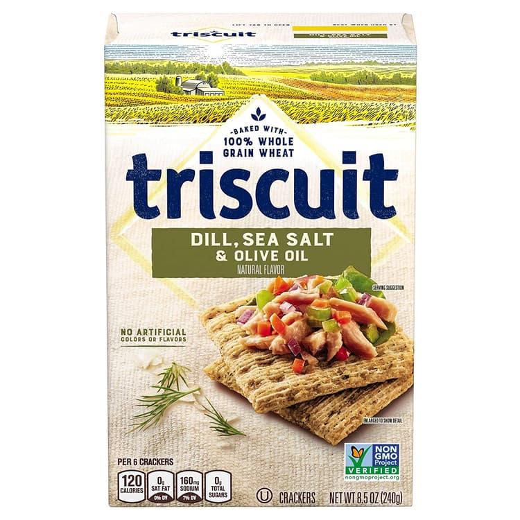 Triscuit Dill, Sea Salt & Olive Oil Crackers