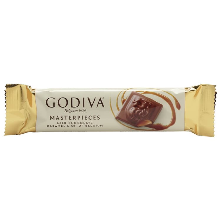 Godiva Masterpieces Milk Chocolate, Caramel Lion Of Belgium